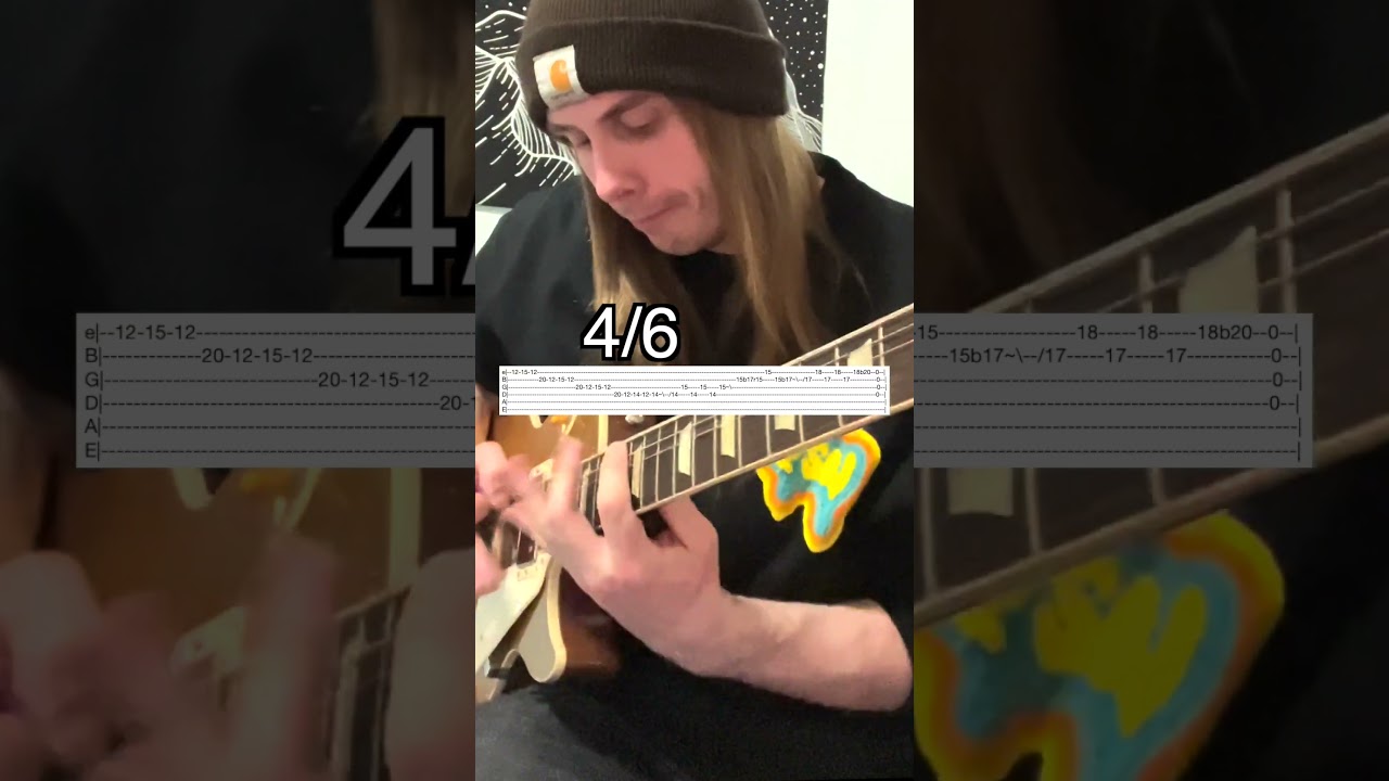 Pantera - Cowboys From Hell (Guitar Solo Cover) With Tabs