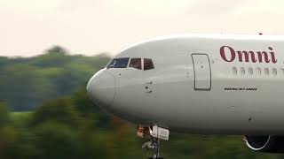 Omni Air International 767 TAKE OFF !