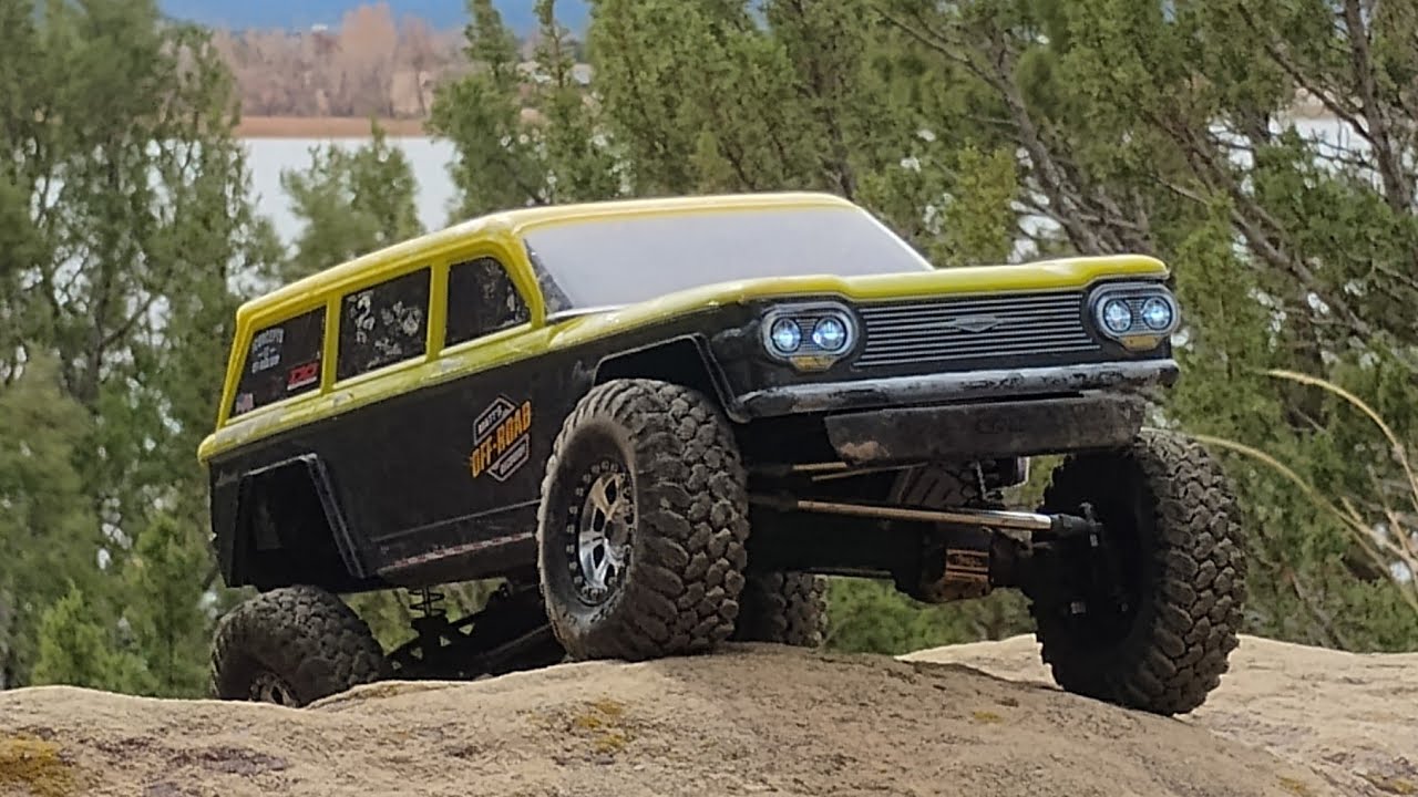 Morrvair Crawling!! Axial Scx10.3!!