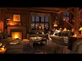 Cozy Sleep with Rain Sounds &amp; Crackling Fireplace | 8 Hours