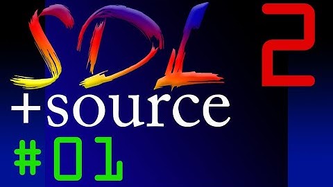 [SDL C++] Урок 01 - Создание окна