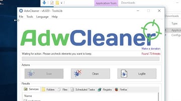 Remove browser hijackers, PUPs, malware, adware with AdwCleaner