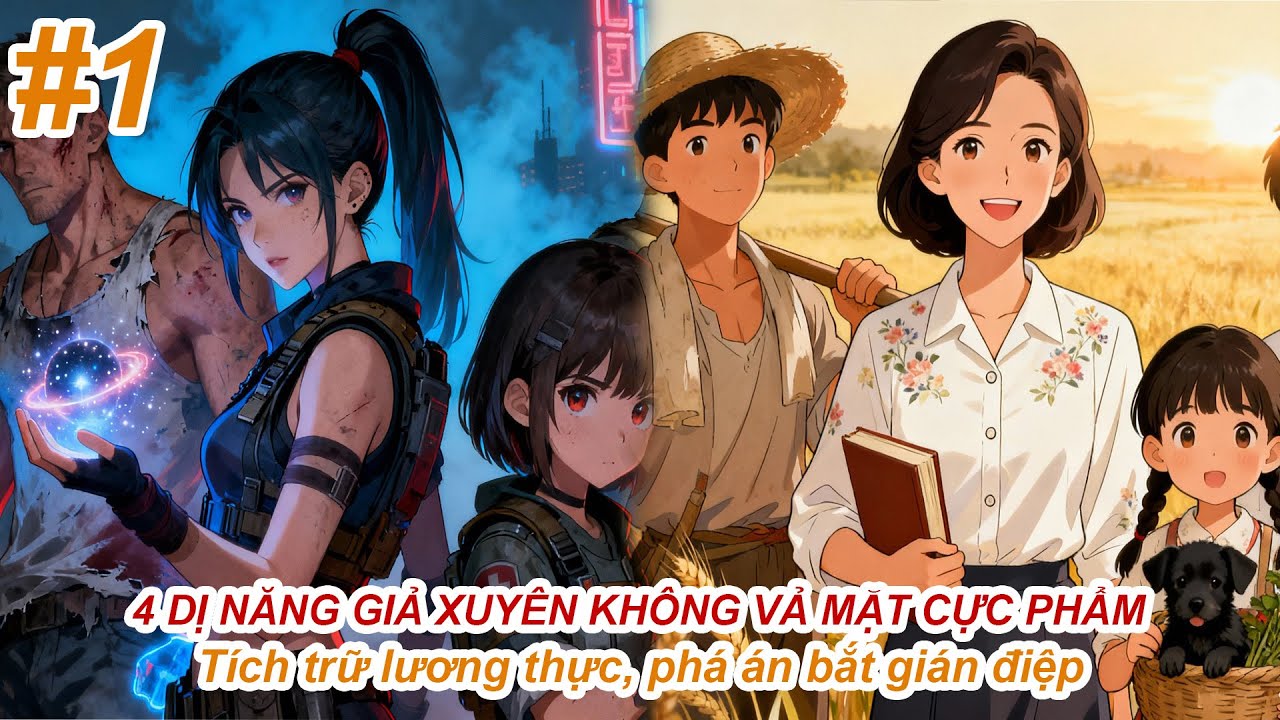 4 Dị Năng Giả Xuyên Không Vả Mặt Cực Phẩm | Tích Trữ Lương Thực Phá Án Bắt Gián Điệp #1