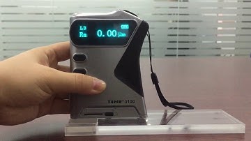 How to use and calibrate TIME3100 roughness tester?