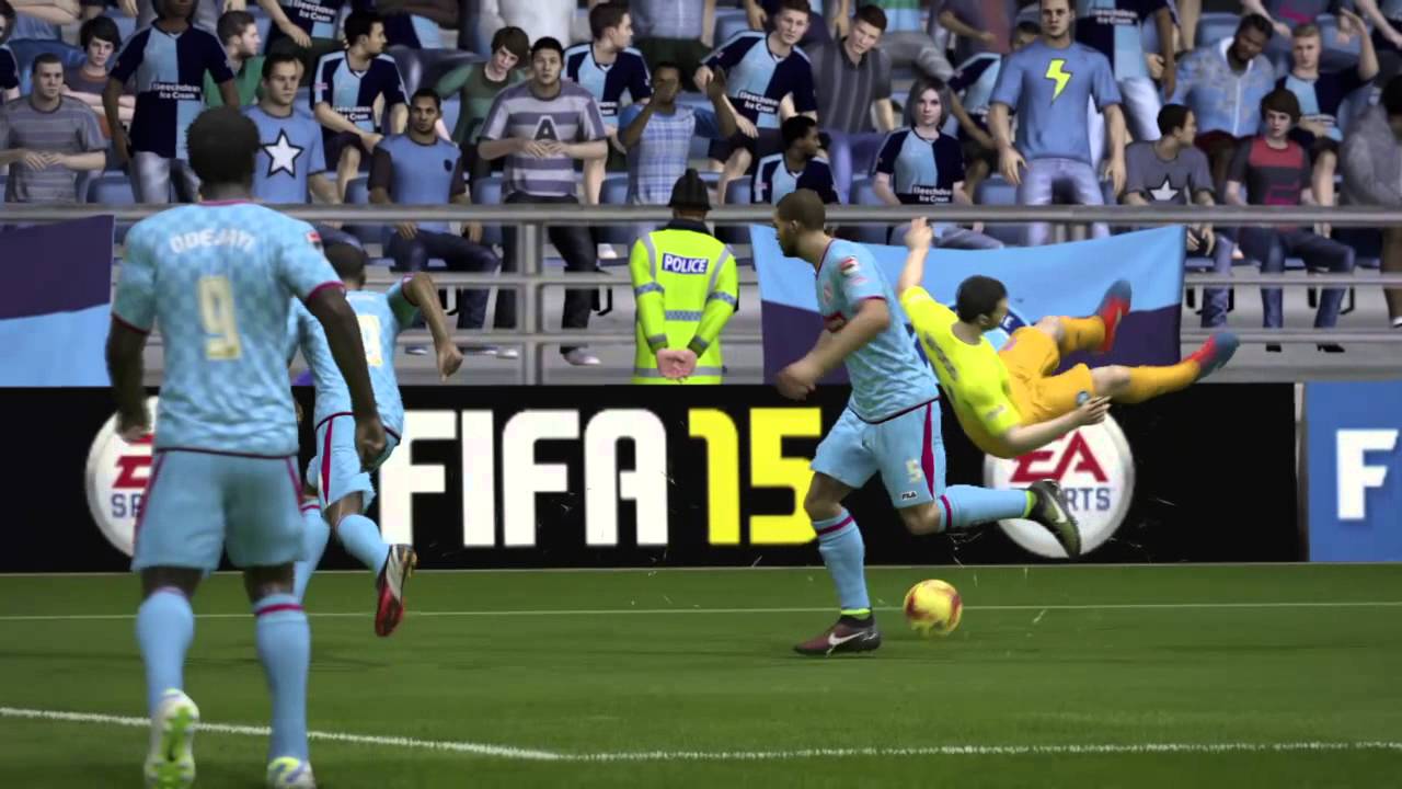 FIFA 15 amazing dive