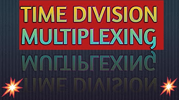 Time Division Multiplexing (TDM) || By VijaylakshmiClasses