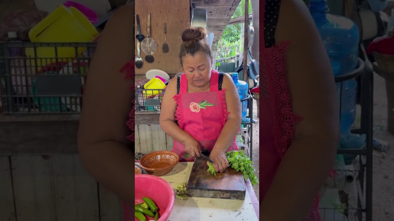 Doña Vero preparo birria de res