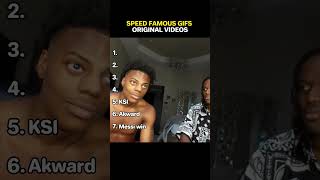 The Original Videos Behind Famous IShowSpeed GIFs #shorts #viral
