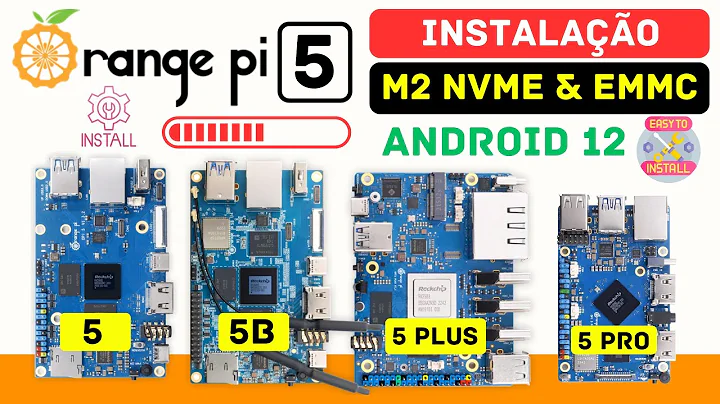 How to Install Android on Orange Pi 5/ 5 PRO/ 5 PLUS/ 5B in M2 NVMe and eMMC slot – Easy and Fast