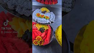 Wonderful Fruit plating wow 👌 #fruit #viralvideo #viralreels #trending #viralshort #shorts