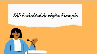 SAP Embedded Analytics Example