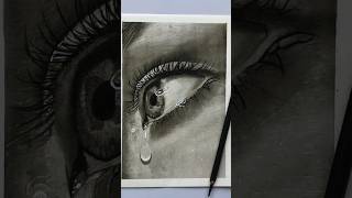 How to draw cry eye drawing 🤌👀Eye drawing, 🌸#shorts #eyedrawing #trending #viralart #howtodraw