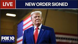 🔴LIVE: President Donald Trump to sign executive order at Oval Office | FOX 10 Phoenix