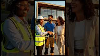 Building the Future: AI Dream Home Construction! 🏠✨ #AI #Architecture #DreamHome
