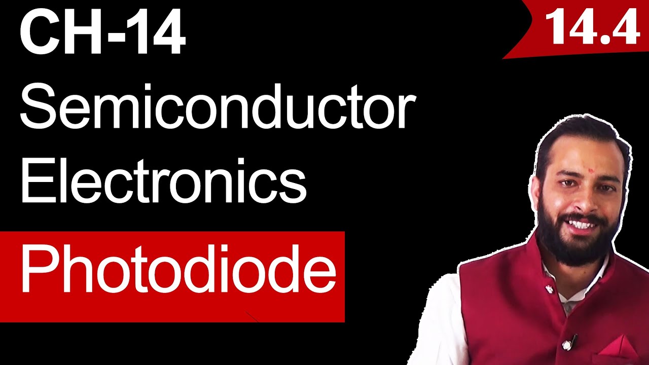 🔴Photodiode working || Physics-12th || Lec-14.4