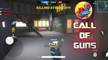 Call of Guns: FPS Multiplayer Online 3D Guns Game | First Gameplay Video | Android Battle Royale PvP