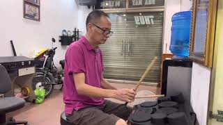 Yamaha DD75 / Instrumental Music - GUITAR BOLERO - Nhạc test loa / Drum cover 04: Đăng Dũng