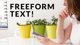 Project Life App Tutorial: Freeform Text screenshot 4