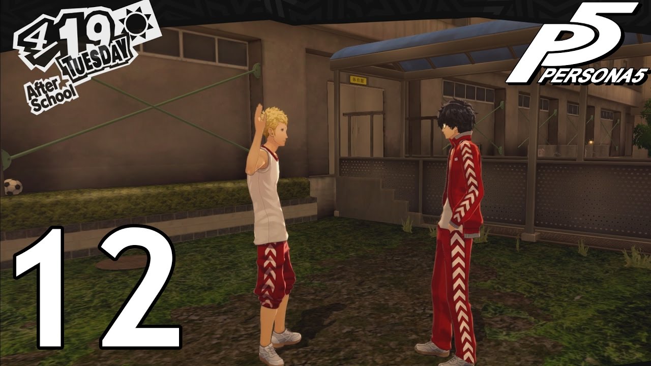 Persona 5 Walkthrough Gameplay Part 12 Crossword Puzzle And Hanging 