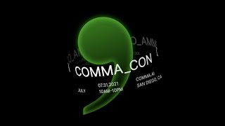 COMMA_CON schedule is here