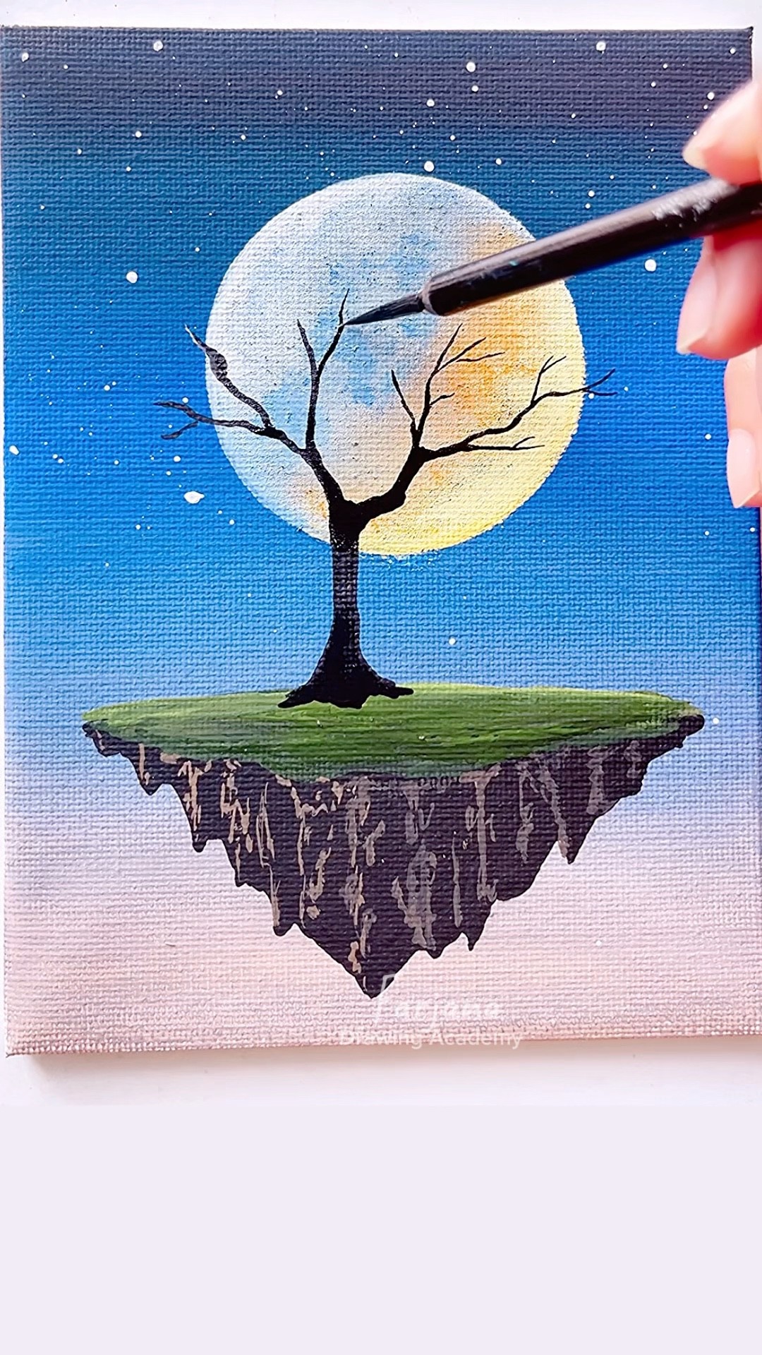 ￼ Floating Island #painting #shorts #art