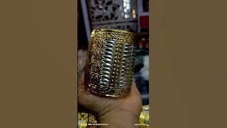 #Puresilverbasedgoldpolish 7002336549for Booking Double layer gamkharu collection