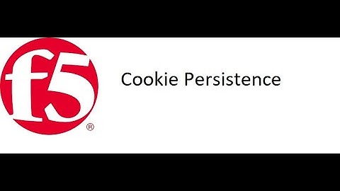 F5 Big-IP, How to Configure LTM Virtual Server Persistence with Cookie Persistence.