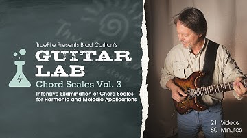 Guitar Lab: Chord Scales Vol. 4 - Intro - Brad Carlton