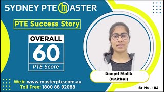 Rapid Pte Success Deepti Malik Journey To A 67 Score In Just 30 Days