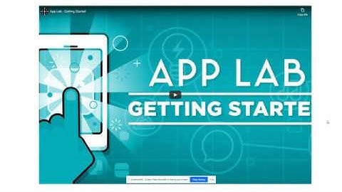 Intro to App Lab