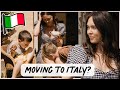 Moving to italy as a family in 2023