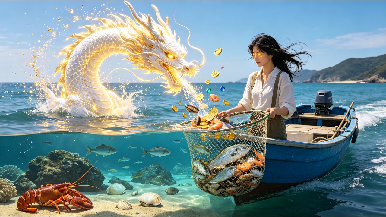 趕海女孩獲黃金瞳逆襲致富