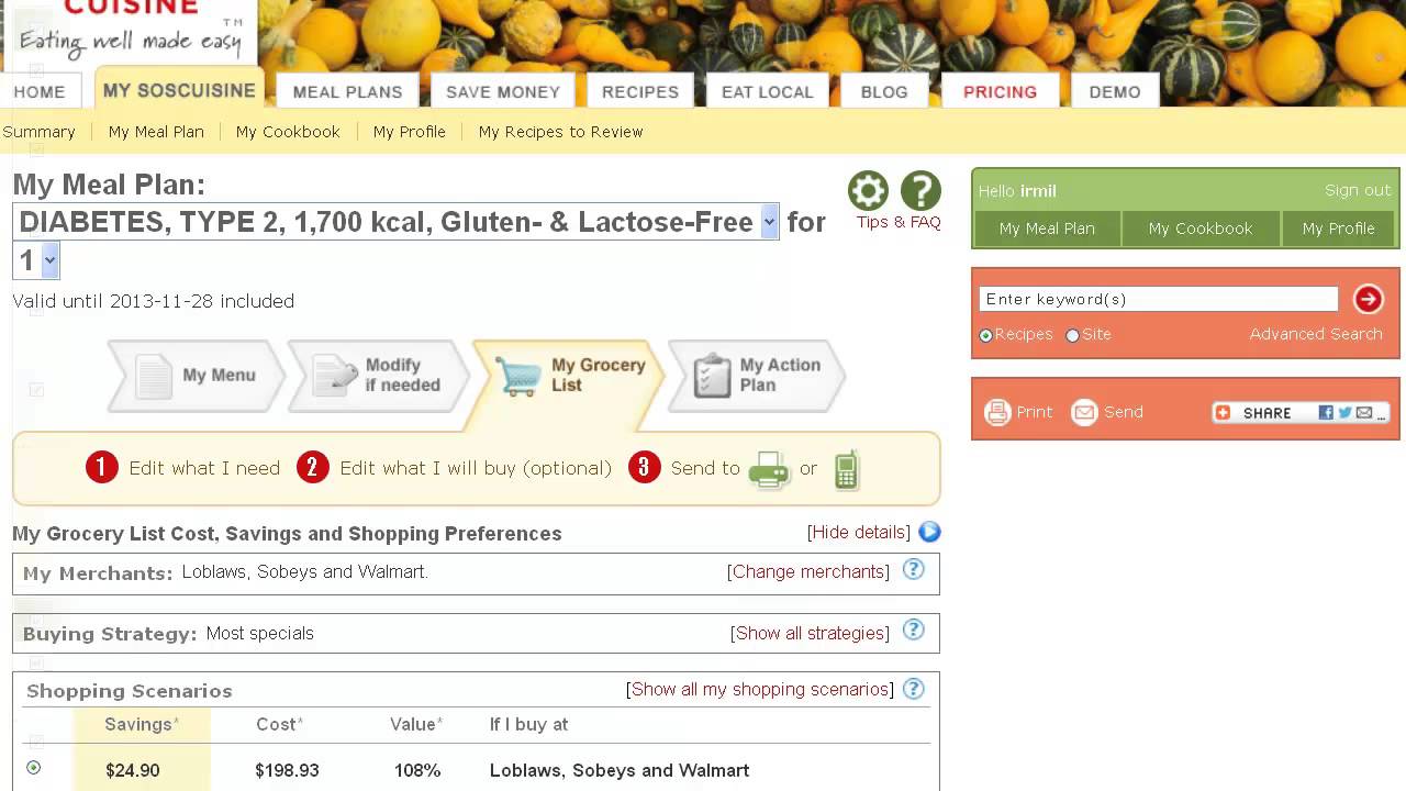 My Grocery List - In Depth Description - YouTube