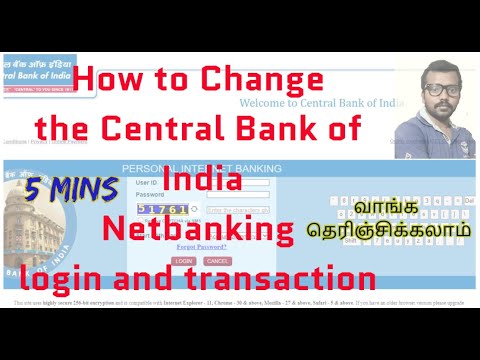 activation of  netbanking in central bank of India