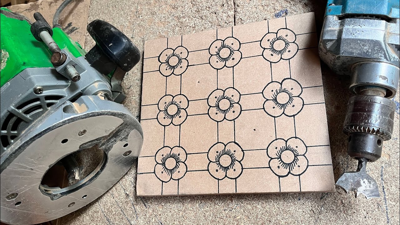 MDF Flowers ODS Design 2025 | Router Machine Jali Cutting | UK–India ...
