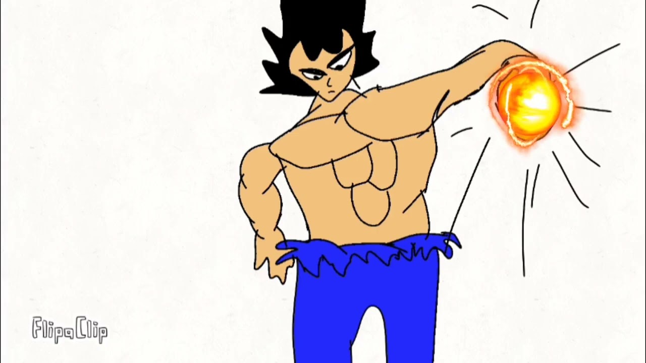 Goku Fan-Made VS Vegeta Fan-Made UPD 