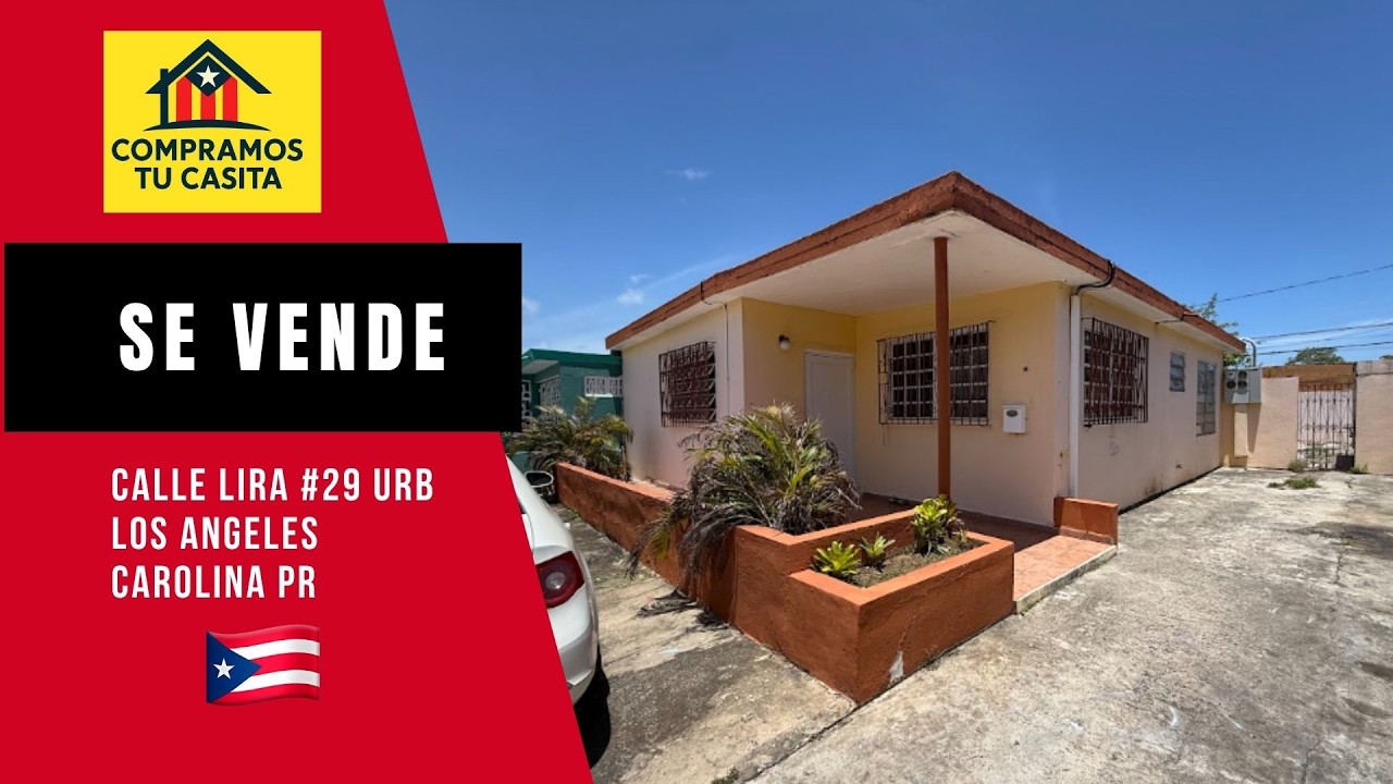 Visitamos una casita en la Comunidad de CALLE LIRA #29 URB LOS ANGELES CAROLINA P.R