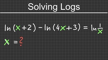 Solving Logarithmic Equations, Quotient Rule & 1-to-1 Property | The Westcoast Math Tutor