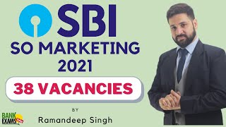 SBI SO Marketing Manager Recruitment 2021: 38 Vacancies