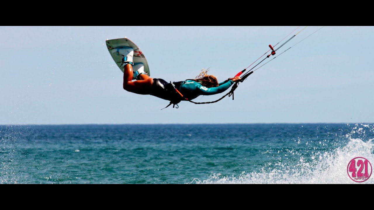 kitesurf freestyle contest Leucate KSL 2014 421sport YouTube
