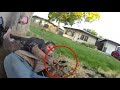 Armed Robber Meets Instant Karma When Cops Show Up