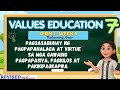 Values Education 7 Term 1 Week 4 | Pagsasabuhay ng Pagpapahalaga at Virtue sa mga Gawain