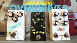 Transparent Overdrives | Timmy vs Lightspeed vs Konstante