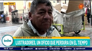 Lustradores, un oficio que perdura en Córdoba