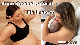 Our Unmedicated Natural Birth Story || An Intimate Look Into Labouring at Home