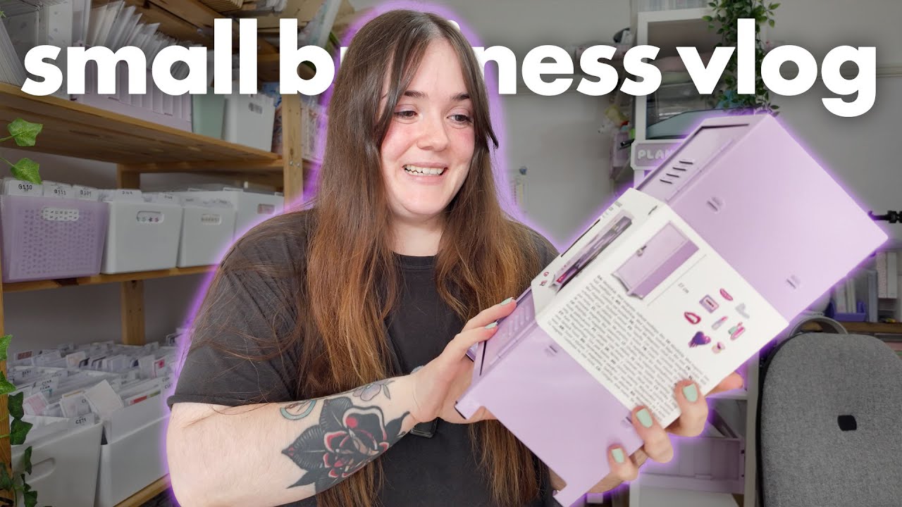 My junk journal, Etsy AI fraud??? & sticker advent calendar pre-sale! | sticker shop studio vlog