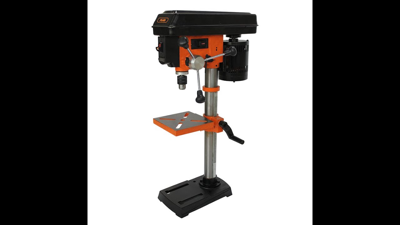Allwin 10 inch variable speed drill press with cross laser guide & digital display Model#: DP25016VL