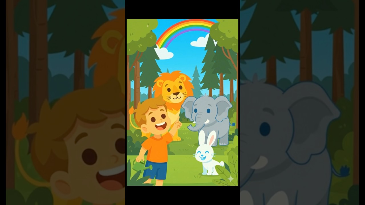 Nature Kids Song 🌳 Clean Earth, Happy Animals | Eco Learning for Children 