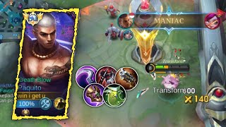 SEKALI COMBO MUSUH AUTO HILANG!! ~GAMEPLAY MOBILE LEGEND BANG BANG