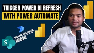 Trigger a Dataset / Dataflow Refresh using Power Automate / Beginners Guide to Power BI in 2021